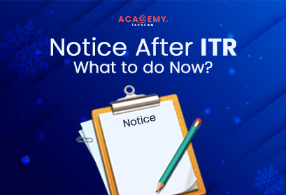 Live Online Course - Notice After ITR - ITR - Notice after itr online - How to check notice on Income Tax portal - How to Validate Bank Accounts - How to check refund status - Taxscan Academy