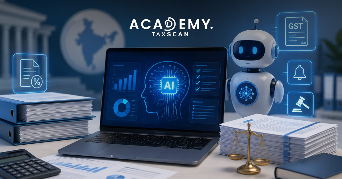 AI in GST | CA Abhishek Sanyal teaching the Learn How to Use AI in GST course at Taxscan Academy
